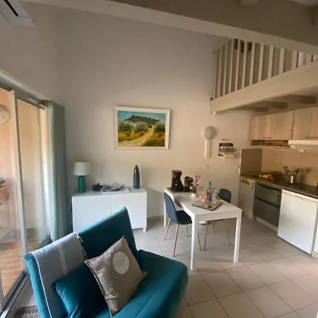 Apartment Golfe St Tropez Magique T2 Duplex Vue Mer Piscine, Garage La Croix-Valmer
