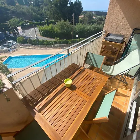 Golfe St Tropez Magique T2 Duplex Vue Mer Piscine, Garage Apartment
